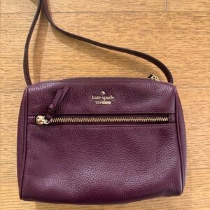 Kate Spade Deep Maroon Crossbody Bag